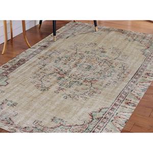 Alfombra Turca Marrón: Diseño Boho, Alfombra Antideslizante, Alfombra Delgada No Tejida - Product Image 1