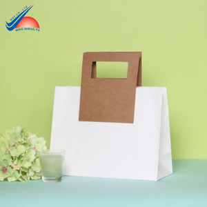 Bolsa de compras de papel de Vietnam-Papel Kraft o recubierto ecológico-Impresión de logotipo personalizado-Mango duradero-Hecho en Vietnam - Product Image 3