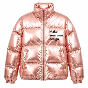 Chaqueta Acolchada Personalizada con Cuello Alto, Abrigo de Invierno, Fabricante OEM ODM, Marca Privada, Venta al Por Mayor - Product Image 5
