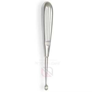 Cureta Dérmica de Acero Inoxidable, Instrumento Quirúrgico Manual de Primera Calidad Pulido para Fusión Espinal y Extracción Ósea - Product Image 2