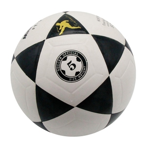 Balones de fútbol tamaño 5 hechos a medida de la mejor calidad, fábrica al por mayor, cuero de Pvc, Unión térmica, diseño oficial - Product Image 1