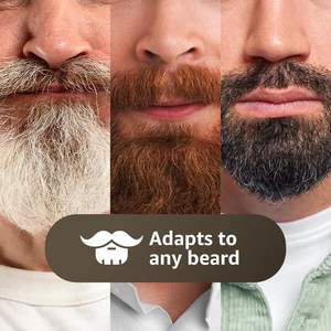 Kit de tondeuses à cheveux professionnelles 16-en-1, tondeuse à barbe électrique sans fil pour hommes avec vitesse turbo, précision, alimentation par batterie - Product Image 1