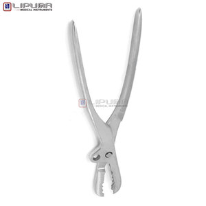 Pinzas ortopédicas manuales de acero inoxidable Farabeuf, abrazadera quirúrgica de sujeción ósea para cirugía de fractura, instrumento de seguridad MOL - Product Image 6