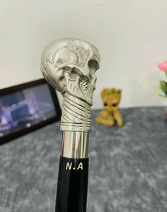 Mango de cabeza de latón de diseñador náutico bastón de madera negro de estilo antiguo - Product Image 5