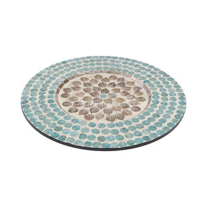 Assiette en bois de nacre pour dîner, mariage, fête et décoration, vente en gros au Vietnam - Product Image 2