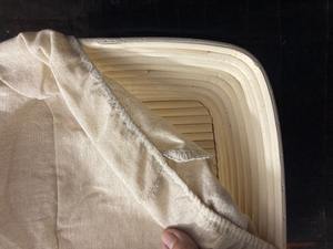 Kits de démarrage de levain panier à pain Banneton en rotin avec doublure fouet rouleau lames lame pain/brosse nettoyant cuisson pâtisserie outils - Product Image 3