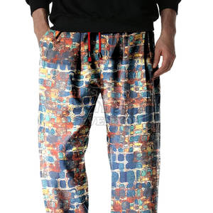 Pantalones Deportivos con Diseño Único y Estampado Gráfico Completo, Tela Suave, Última Moda, Estilo Urbano, Joggers - Product Image 6