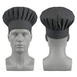 Casquettes de chef OEM personnalisées en gros, casquettes de boulanger pour hommes et femmes, couvre-chefs professionnels de cuisine, accessoires brodés - Product Image 1