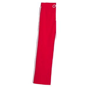 Pantalon décontracté droit élégant de taille moyenne en toile de haute qualité, anti-froissement, uni, pour femmes, pantalon de bureau pour femmes - Product Image 3