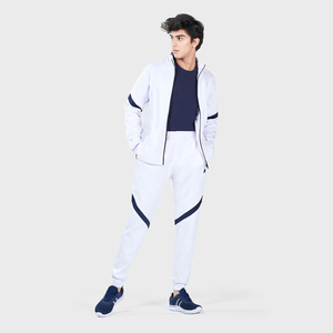 Casual Slim Fit Hombres Jogger Chándal Deportes al aire libre Fleece Impreso Logo Deportes de invierno Material de poliéster Chándal Propio XL - Product Image 6