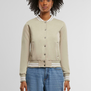 แจ็คเก็ตวาร์ซิตี้แบบยูนิเซ็กซ์ แขนทำจากผ้าขนสัตว์พรีเมียม แต่งขอบหนัง สไตล์คลาสสิกแบบ Letterman สำหรับทีมโรงเรียน/กีฬา  รับปักลายตามสั่ง - Product Image 1