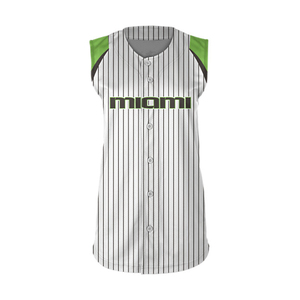 Vente en gros Vêtements de sport de baseball et softball pour hommes 100% polyester manches courtes boutons complets gilets sans manches grande taille respirant - Product Image 3