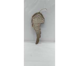 Ornement de Noël suspendu en forme d'or et d'argent de luxe, décoration de Noël tendance et petite pour la maison, l'hôtel et la décoration murale - Product Image 4