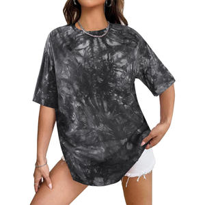 Streetgrace เสื้อยืดสำหรับผู้หญิงผ้าคอตตอนพิมพ์โลโก้และติดฉลากระบายอากาศได้ตามต้องการฤดูร้อน - Product Image 3