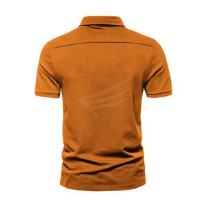 Camisetas Casuales Transpirables de Alta Calidad Hechas a Medida para Hombre, Ropa de Verano, Color Personalizado, Manga Corta, 100% Algodón, Sólido - Product Image 3