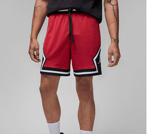 Shorts de basketball pour hommes en maille 100 % polyester respirante, légers pour l'été, couleur vert citron liquide et noir, avec taille élastique et tricot rayé - Product Image 3