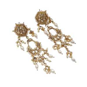 Lujosos pendientes de gota de joyería Artificial avanzada de estilo mexicano de Zirconia cúbica azul púrpura para fiesta de mujer - Product Image 1