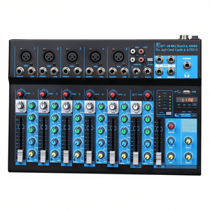<b>Mixer</b> disc jockey Q7 <b>USB</b> MK2 Black 625810 - Product Image 2