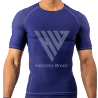 Rash Guards de qualité supérieure, sur mesure, pour le cyclisme, la moto, la natation, le surf et le BJJ, rash guard pour homme