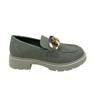 Venta al por mayor de las mujeres <span class=keywords><strong>mocasines</strong></span> señoras cómodas de moda Casual señoras Pu zapatos planos de las mujeres - Product Image 5