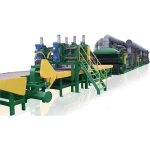 Línea de producción de lana de roca maquinaria de fabricación de material completamente automática continua