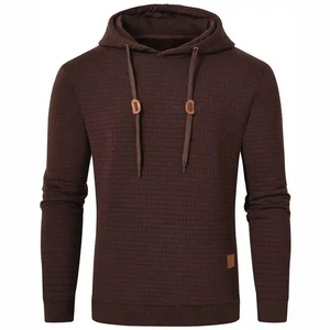 Nouveau design personnalisé, poids lourd 500 g/m², fabricants de sweats à capuche à épaules tombantes, sweat à capuche 100% coton surdimensionné pour hommes - Product Image 1