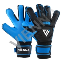 Nuevos Guantes de Portero de Látex Alemanes 2024, 4mm, Corte Negativo Profesional, Correa de Muñeca Ajustable, Ligeros, Logotipo Personalizado, Unisex