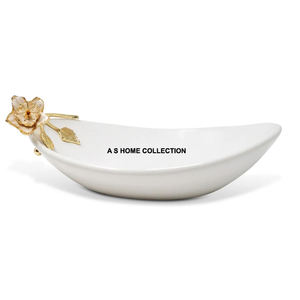 ชามเงินใส่ผลไม้ตกแต่งด้วยแม่ของไข่มุกฝังทำด้วยมือนิกเกิลสำเร็จรูปอลูมิเนียมตกแต่งชุด3ชิ้น - Product Image 2