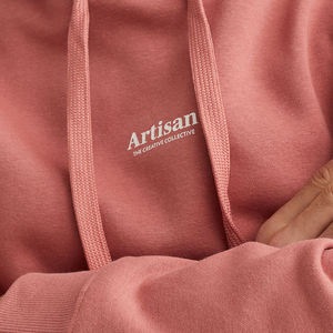 Sweat à capuche surdimensionné pour homme en coton 100% avec doublure en satin de soie, logo personnalisé, manches longues, sweat à capuche d'hiver pour homme - Product Image 5