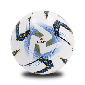 Alaay tamaño personalizado 5 partido oficial PVC cuero balón de fútbol y para entrenamiento de fútbol - Product Image 1