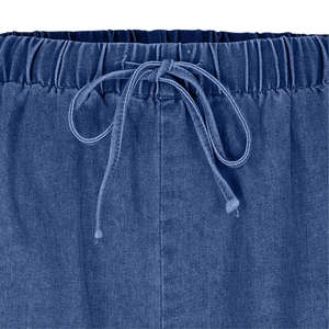 Short en jean pour femmes de haute qualité 100% coton extensible sur mesure de haute qualité avec style droit, short écologique - Product Image 4
