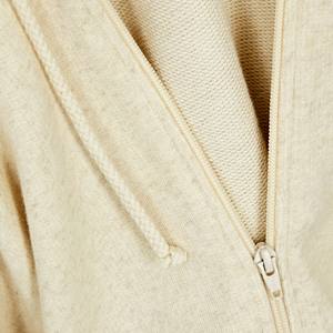 Sudadera con Capucha de Punto con Cremallera, Forrada, Transpirable, de Lana Orgánica para Mujer, Lavado Ácido, Ecológica, OEM, Venta al Por Mayor del Fabricante, 2026 - Product Image 5