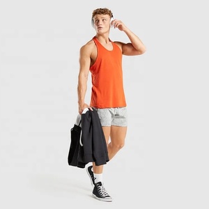 Singlets de Gym Extra longs personnalisés pour hommes, débardeurs Stringer, débardeur de musculation - Product Image 5
