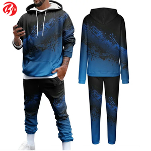 Nouveau design Impression par sublimation Survêtements 100% coton pour homme à prix raisonnable Survêtements imprimés pour homme - Product Image 6