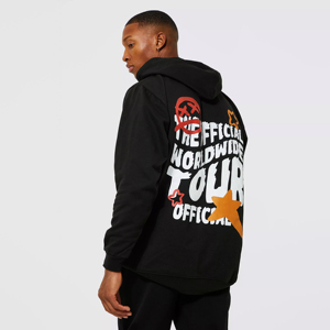 Sweat à capuche à épaules tombantes de meilleure qualité pour hommes 100% coton 350 Gsm poids lourd polaire solide hiver sweat bouffée d'impression - Product Image 5