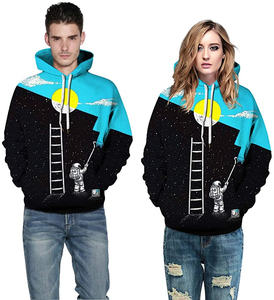 Sudaderas con capucha de gran tamaño diseño personalizado de peso pesado suéter de sublimación Impresión de logotipo sudaderas con capucha de sublimación lisas en blanco OEM para hombres - Product Image 6