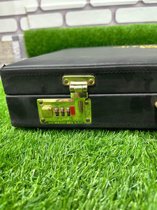 Hot Selling Genuine <b>Leather</b> Masonic <b>Briefcase</b> OEM Custom Color Logo High Quality Unisex IP67 Rated From Pakistan Manufacturer - Product Image 4