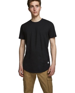 Vente en gros T-shirt uni classique surdimensionné hommes femmes T-shirt graphique 245g vintage lourd - Product Image 2