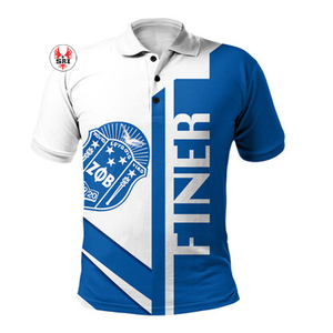 Venta al por mayor de hombres Zeta Phi Beta al aire libre para Polos personalizados 100% algodón con logotipo impreso para senderismo y golf - Product Image 3