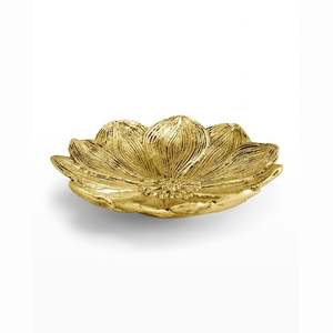 ถาดใส่ผลไม้โลหะอะลูมิเนียมสีทองงานแฮนด์เมดดีไซน์แบบโบราณทำมือดีไซน์ทันสมัย - Product Image 2