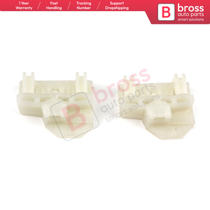 Clips de Guide de réparation de lève-vitre BWR46 avant gauche pour A4 B5 Polo 6N Passat B5 3B superbe MK1 8D0837461 pièces d'auto Bross - Product Image 6