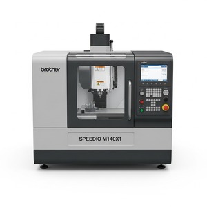 เครื่องจักรกลซีเอ็นซีแนวตั้ง 5 แกน รุ่น Brother SPEEDIO M140X1 ความเร็วสูง อัตโนมัติ รองรับงานหลายอย่างพร้อมกัน สำหรับงานกัดกลึงในอุตสาหกรรม - Product Image 2