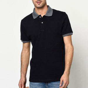Polo de manga corta con diseño personalizado de marca propia para hombre, camiseta de polo de golf de secado rápido de poliéster para hombre, camisetas - Product Image 1