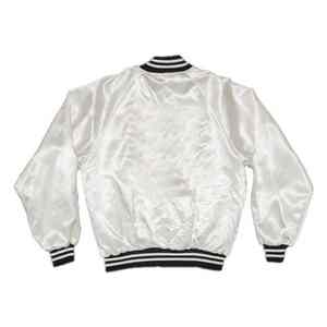 Veste universitaire en satin pour homme, sur mesure, avec une finition soyeuse et douce, doublure chaude et design athlétique classique et tendance - Product Image 2