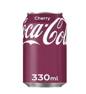 Boisson gazeuse Coca-Cola Classic saveur cerise de qualité supérieure, canette de 330 ml, rafraîchissante, pour les commandes d'exportation - Product Image 4