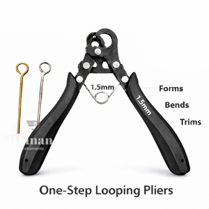 Alicates Compactos de Acero Inoxidable para Hacer Lazos de Joyería, Herramienta de Precisión de 1.5 mm para Dar Forma al Alambre, Mini Alicates para Abalorios de Alta Calidad - Product Image 5