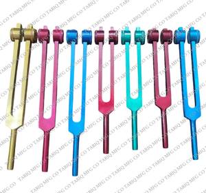 Ensembles de diapason de style nouveau avec maillet en caoutchouc de revêtement de couleur et impression de logo d'emballage personnalisé par TARIQ MFG CO CE ISO EU - Product Image 3