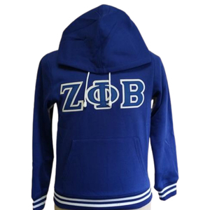 Meilleur vendeur coton polaire sur mesure Zeta Phi Beta sororité et fraternité lettres grecques sweat à capuche sweats à capuche - Product Image 4