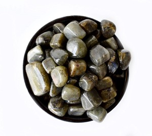 Piedra de Labradorita Curativa de Cristal, 1 kg, Piedras Pulimentadas, Decoración Festiva Feng Shui, Meditación - Product Image 1