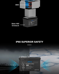 Batería de arranque de coche sin mantenimiento de alta calidad, batería de litio de arranque y parada de coche, batería de coche LiFePO4 12V - Product Image 5